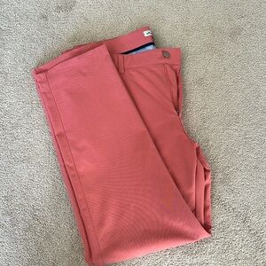 Peter Millar Men’s Golf Pants 38X30 Coral Color